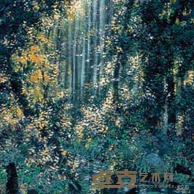 史易堂 风景 镜心 68×68cm